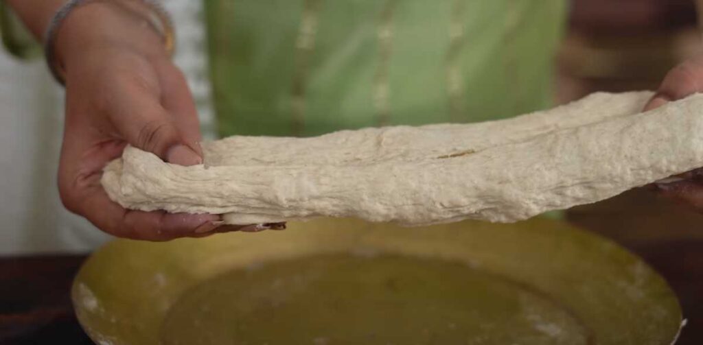 Making Dough for Paneer Paratha Recipe